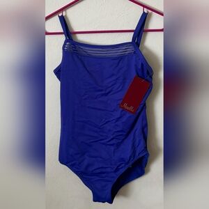 Blue MIRELLA leotard, Womans Large